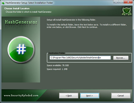 HashGenerator Installer