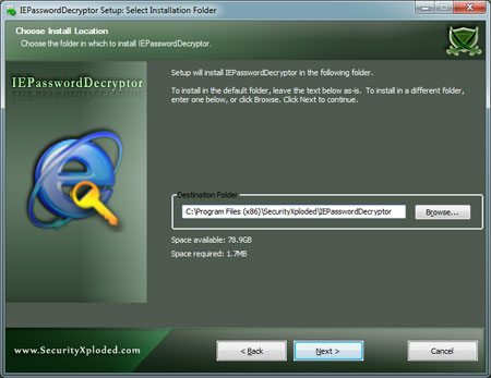 IEPasswordDecryptor Installer