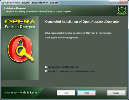 OperaPasswordDecryptor Installer