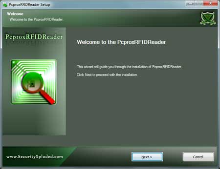 PcproxRFIDReader Installer
