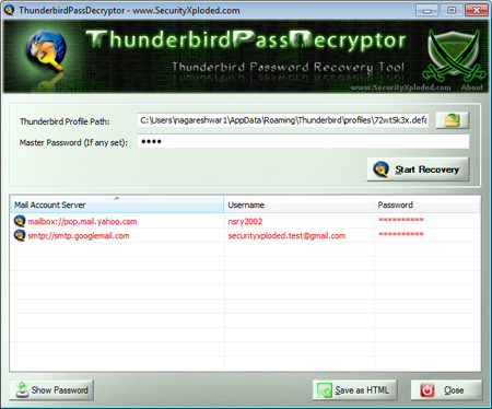 ThunderbirdPassDecryptor