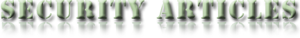 SECURITY ARTICLES
