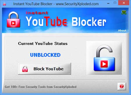 InstantYouTubeBlocker Screenshot