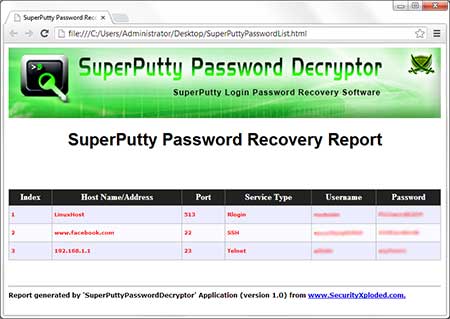 SuperPuttyPasswordDecryptor 