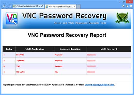 VNCPasswordRecovery